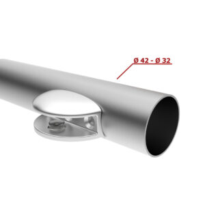 Boruya Monteli  Metal Vidalı Oval Etejer